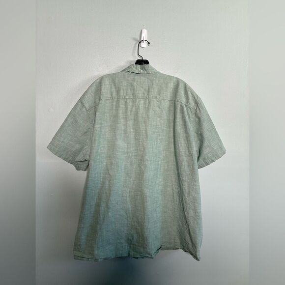 L.L. Bean Men's Comfort Stretch Chambray Untucked Fit S/S Button Down 513685 XXL - Picture 5 of 5